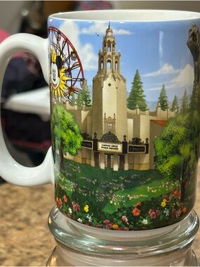 Disneyland Resort Grandpa Coffee Mug Cup Disney Characters 14 oz